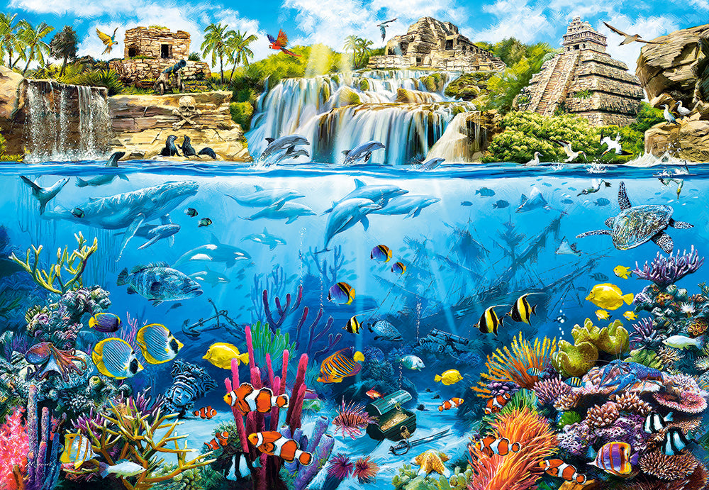 Ocean and Coral Life - 1500 Piece Jigsaw Puzzle