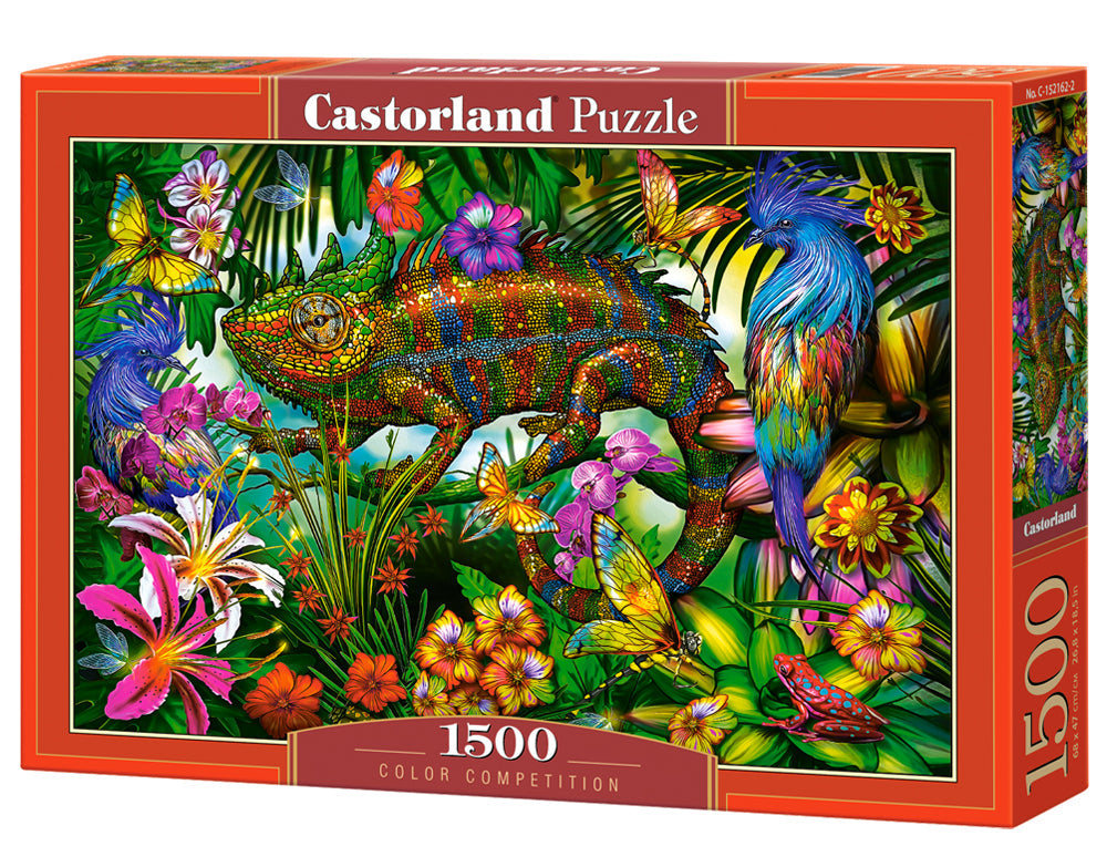 Chameleon - 1500 Piece Jigsaw Puzzle
