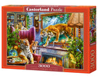 Tigers Coming to Life - 3000 Piece Jigsaw Puzzle