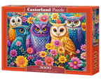 Flower Owl Meeting – 3000 Piece Puzzle for Adults