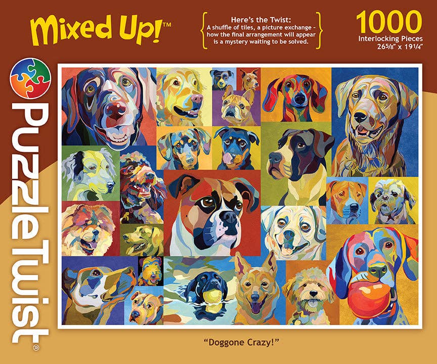 Doggone Crazy! – Dog 1000 Piece Puzzle