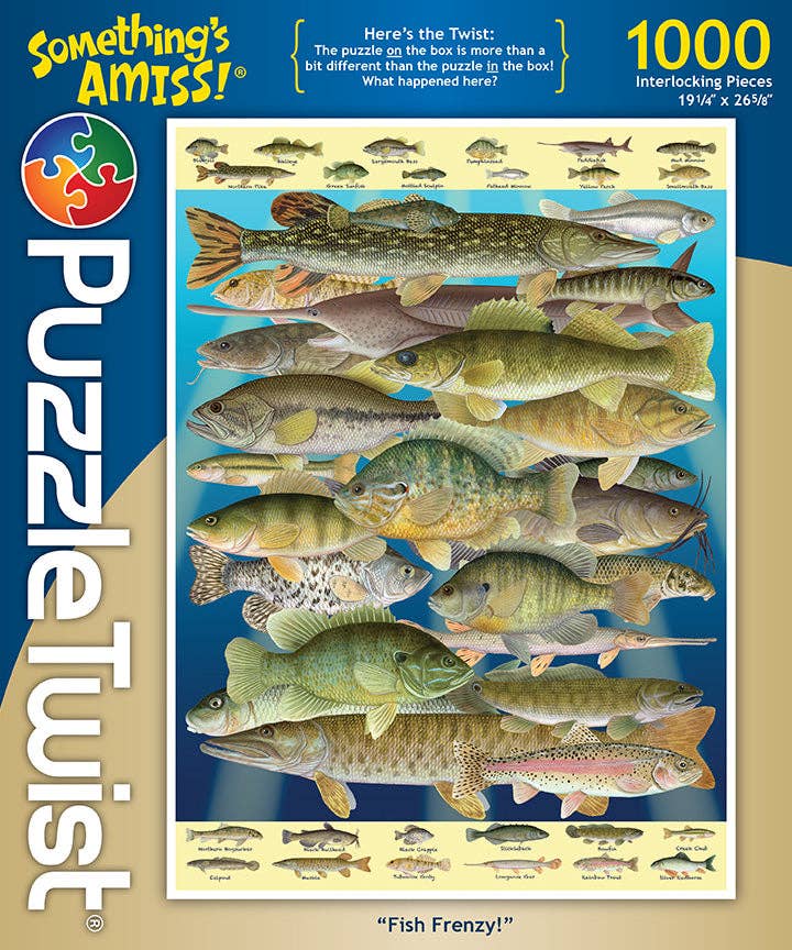 Fish Frenzy! – Fish 1000 Piece Puzzle