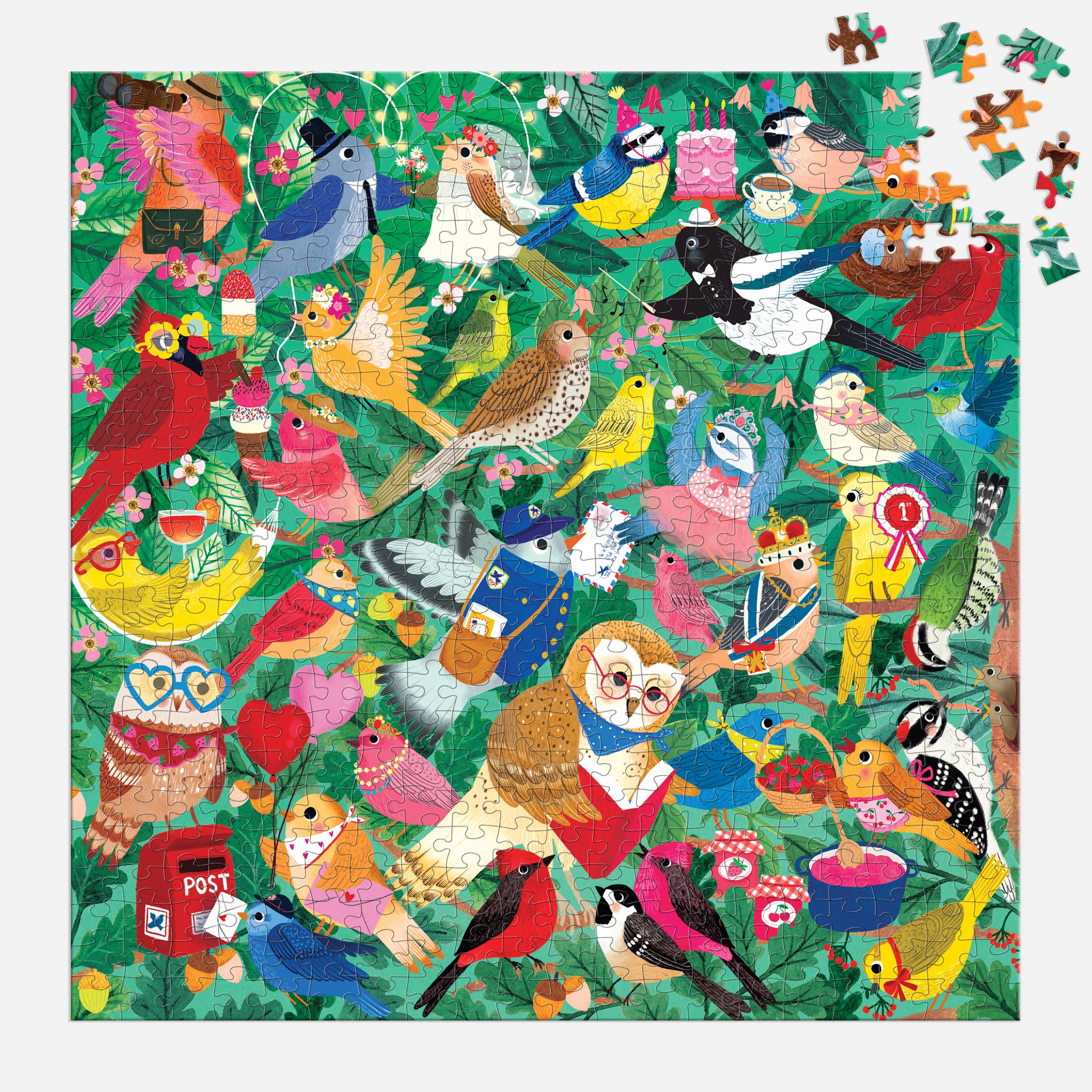 Birding Around – Birds 500 Piece Puzzle