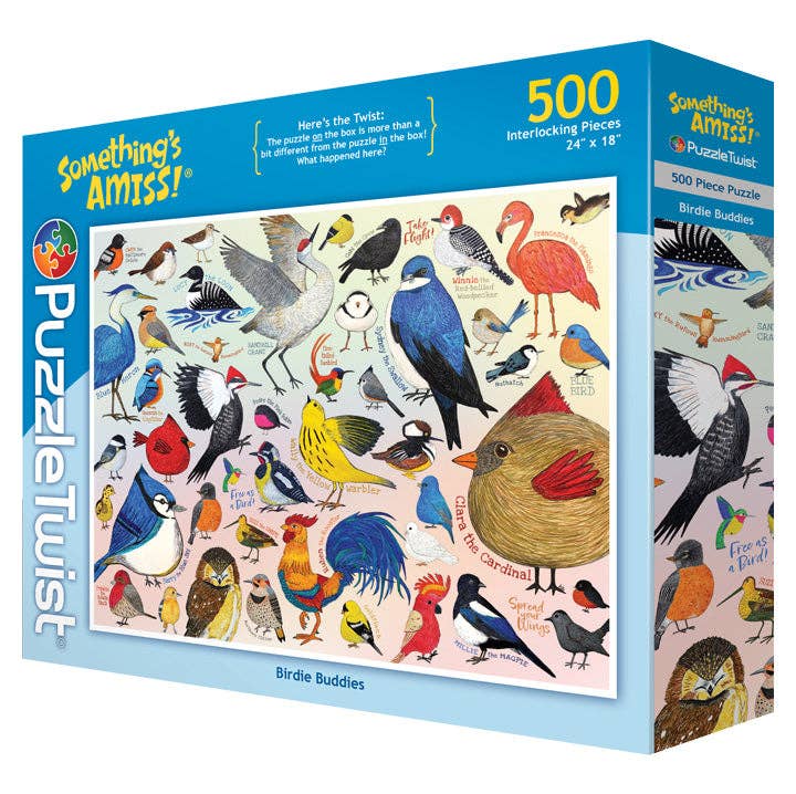 Birdie Buddies – 500 Piece Jigsaw Puzzle