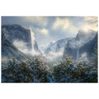 Yosemite Snow Storm - 300 Piece Wood Jigsaw Puzzle