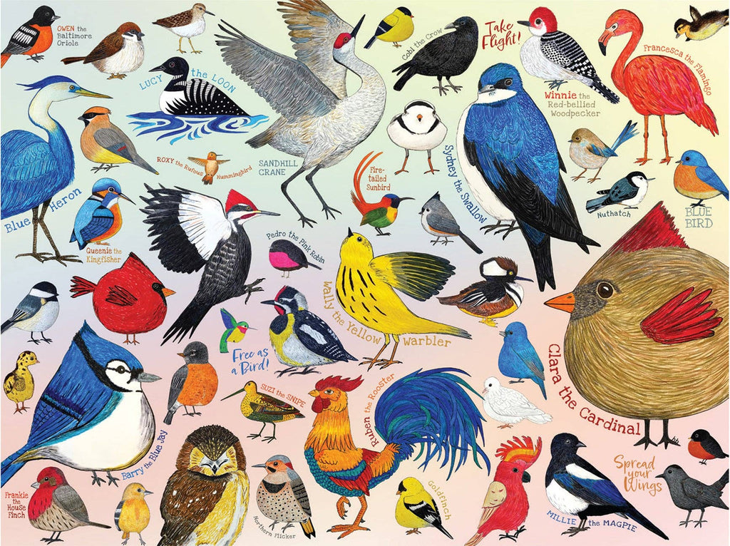 Birdie Buddies – 500 Piece Jigsaw Puzzle