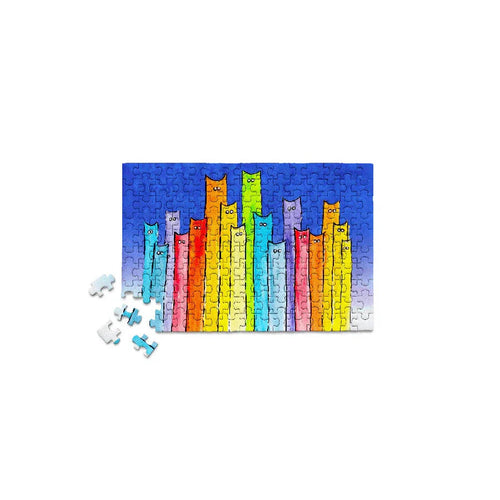 A Pride of Cats – 150 Piece Mini Jigsaw Puzzle
