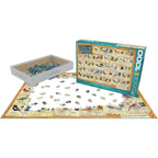 American State Birds - 1000 Piece Jigsaw Puzzle
