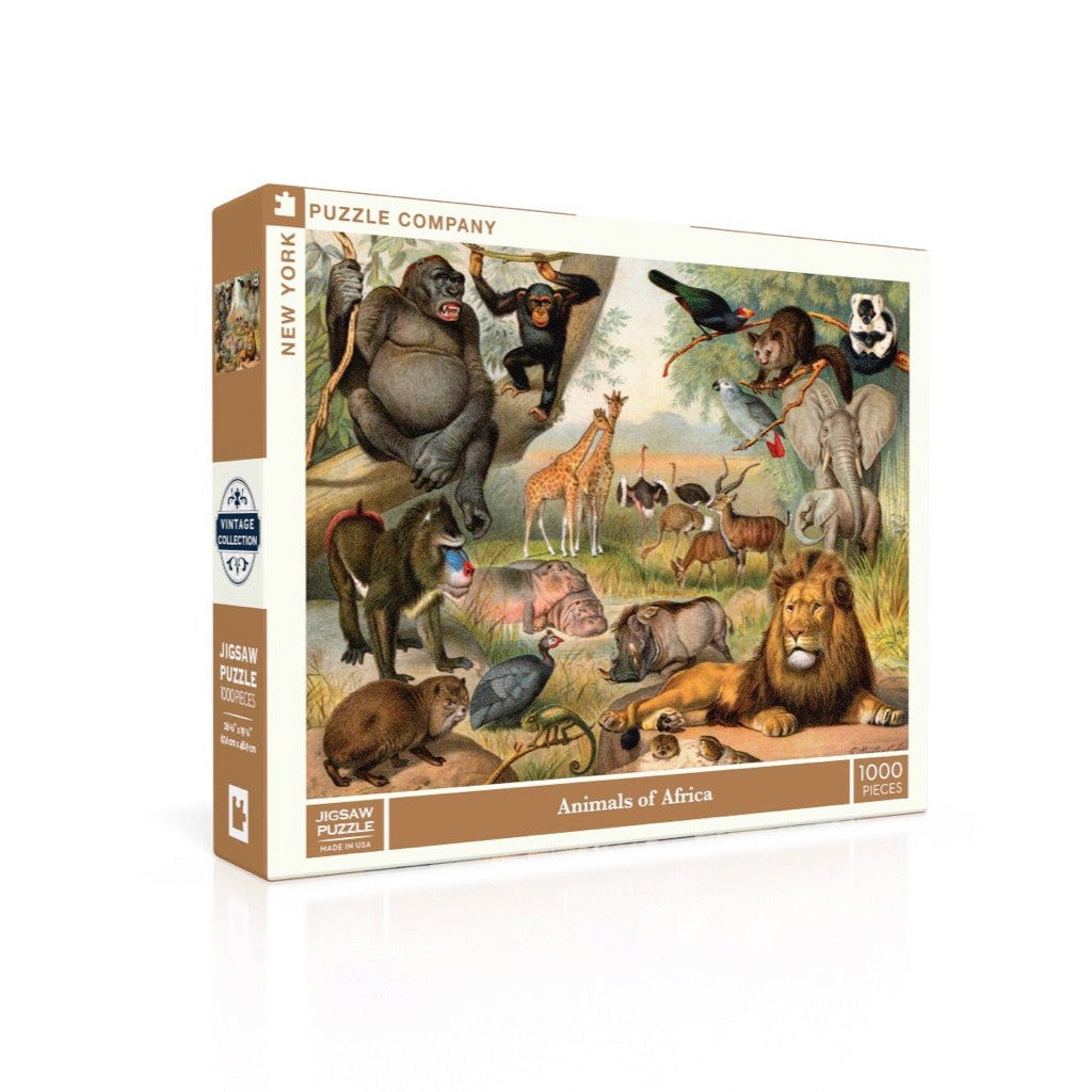 Animals of Africa - 1000 Piece Jigsaw Puzzle