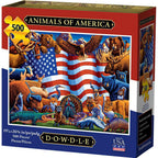 Animals of America - 500 Piece Jigsaw Puzzle