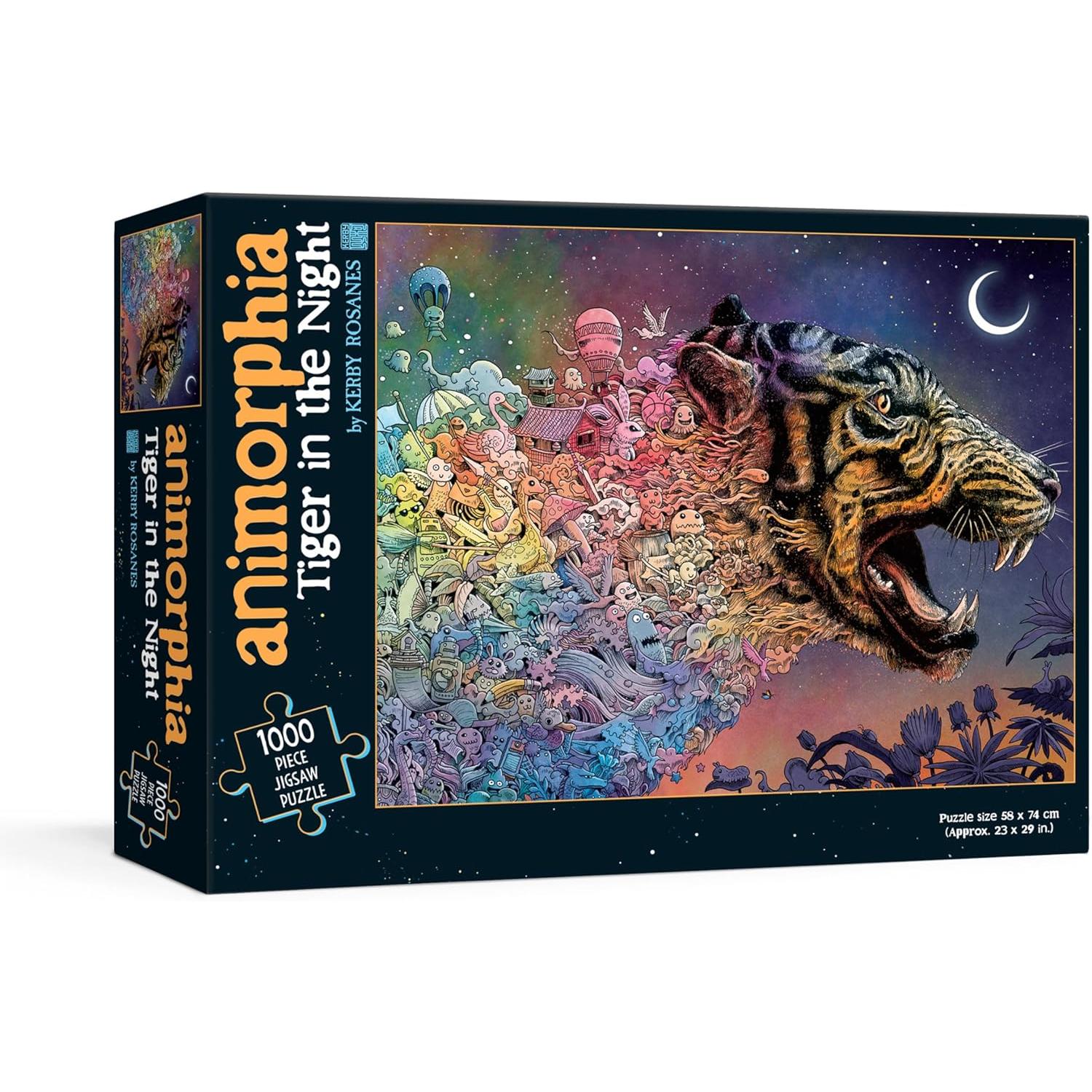 Animorphia Tiger – 1000 Piece Jigsaw Puzzle