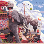 Around the World in 80 Days – 750 Piece Puzzle