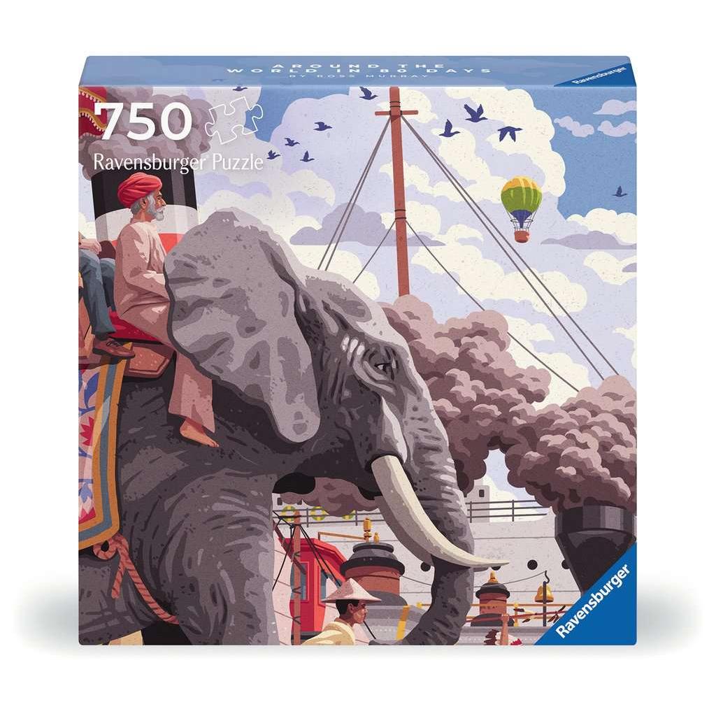 Around the World in 80 Days – 750 Piece Puzzle