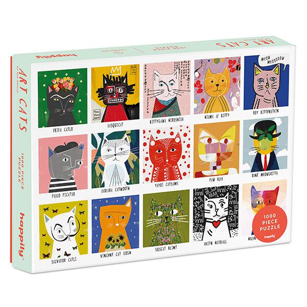 Art Cats – 1000 Piece Jigsaw Puzzle