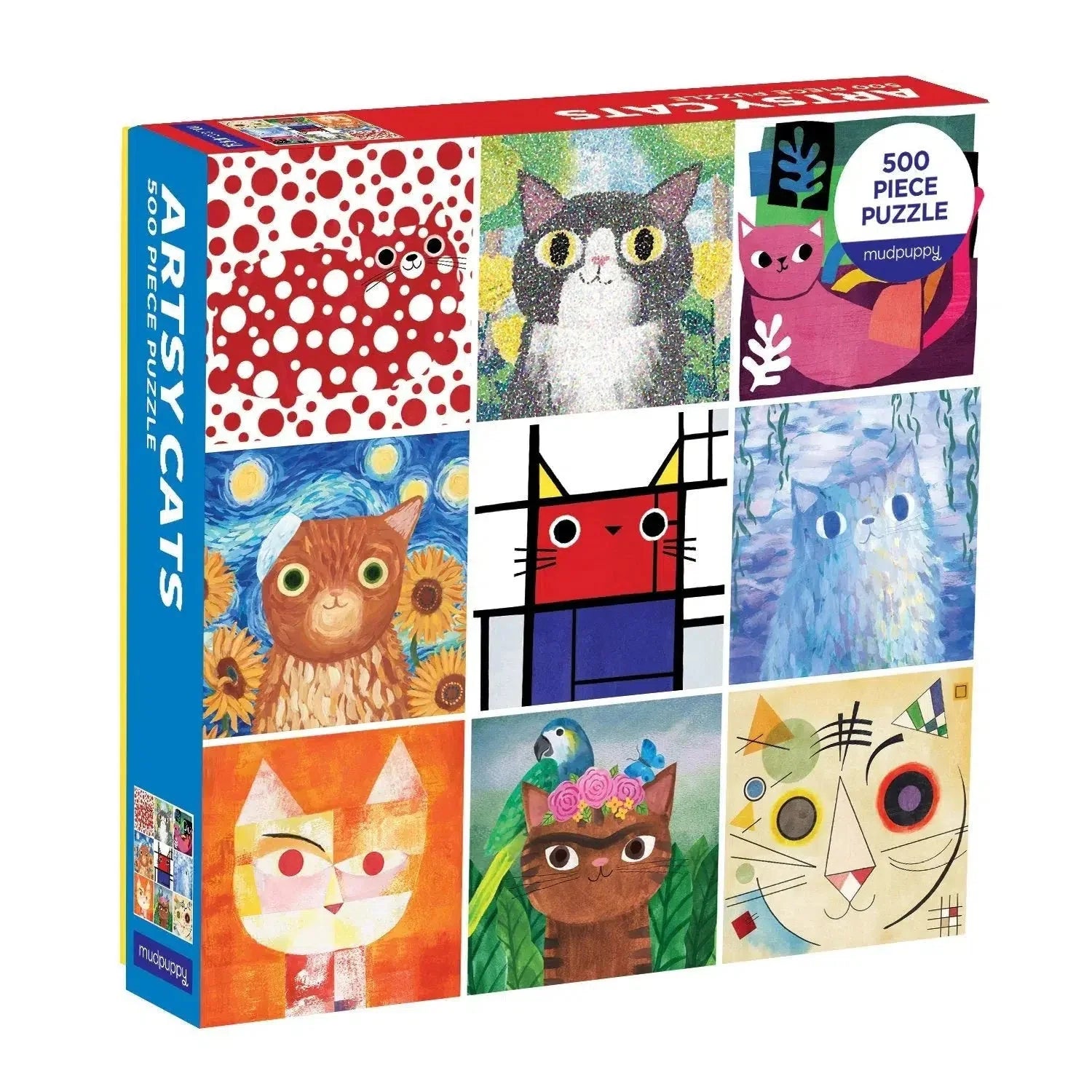 Artsy Cats – 500 Piece Jigsaw Puzzle