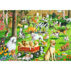 At the Dog Park – 500 Piece Large Format Dog Puzzle
