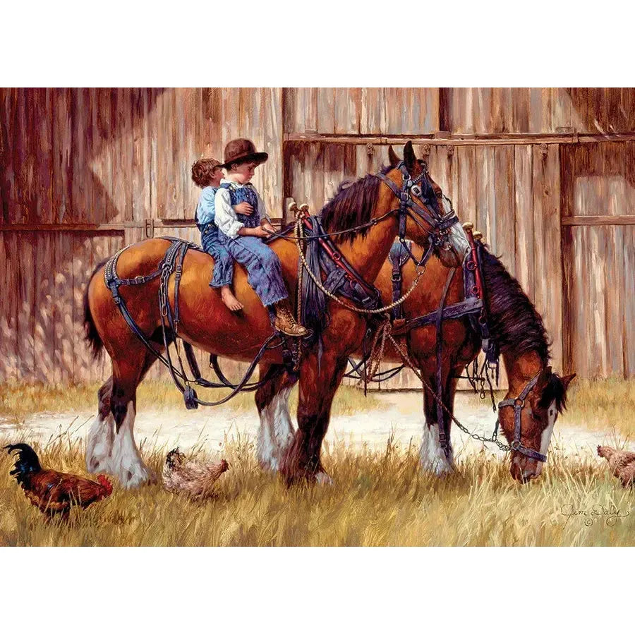 Back to the Barn - 1000 Piece Jigsaw Puzzle