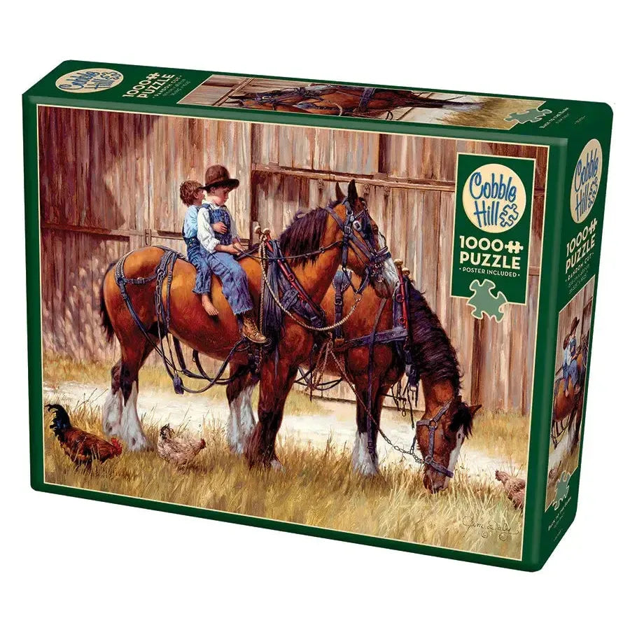 Back to the Barn - 1000 Piece Jigsaw Puzzle