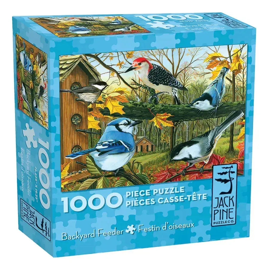 Backyard Feeder - 1000 Piece Jigsaw Puzzle