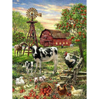 Barnyard Animals - 500 Piece Jigsaw Puzzle