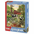 Barnyard Animals - 500 Piece Jigsaw Puzzle