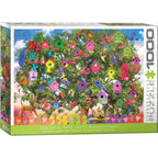 Bird House Hotel – Birds 1000 Piece Puzzle