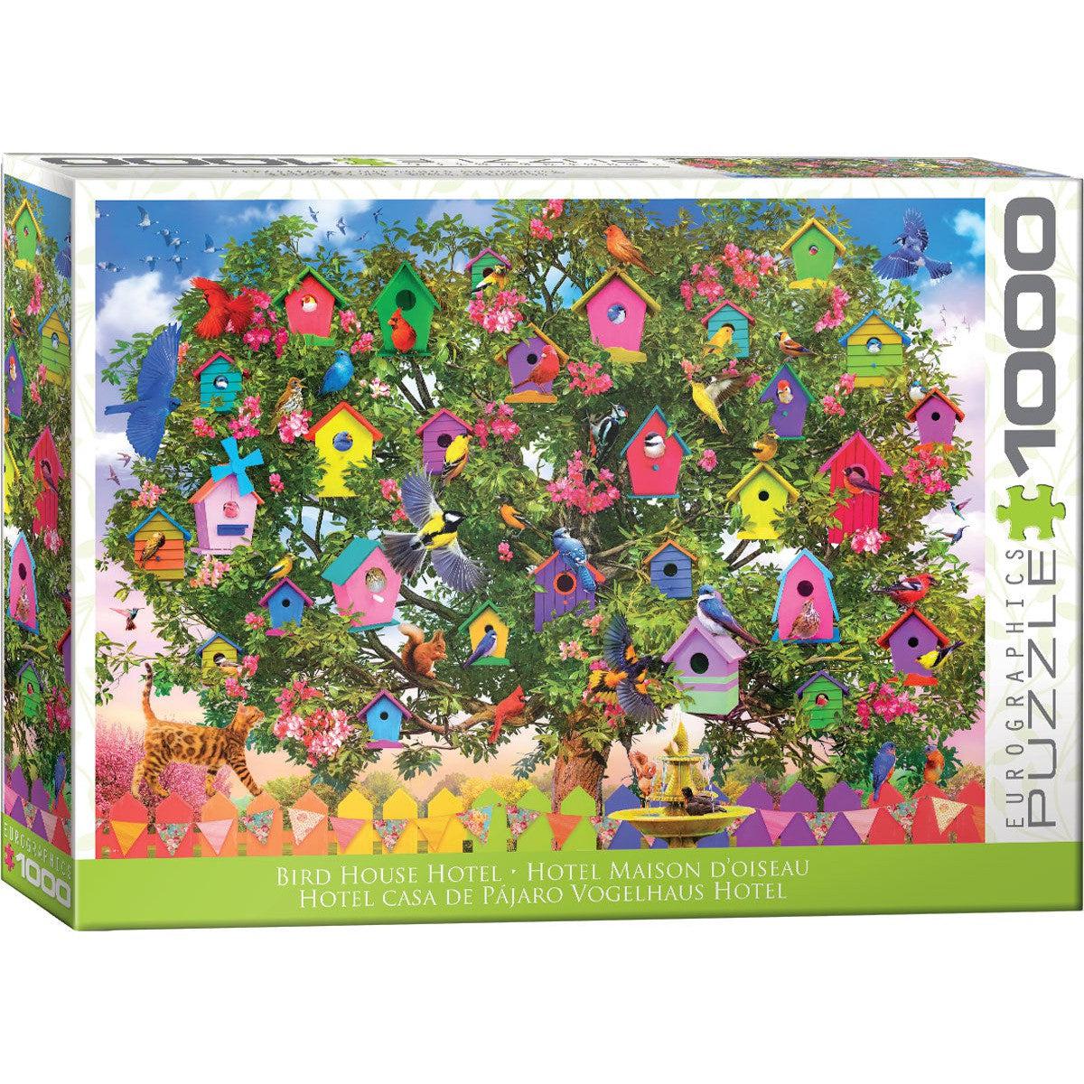 Bird House Hotel – Birds 1000 Piece Puzzle