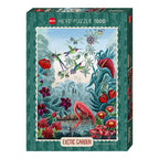 Bird Paradise Exotic Garden - 1000 Piece Jigsaw Puzzle