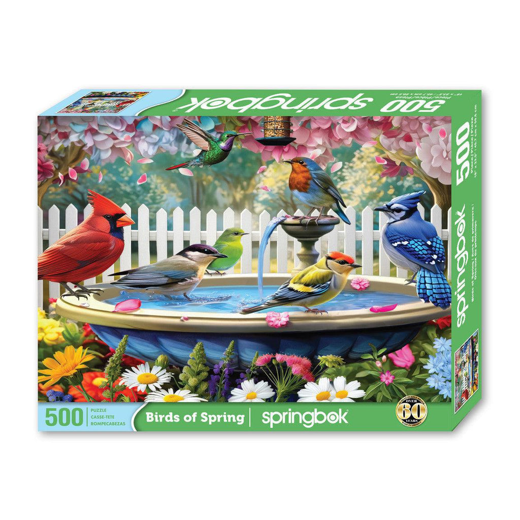 Birds of Spring - 500 Piece Jigsaw Puzzle