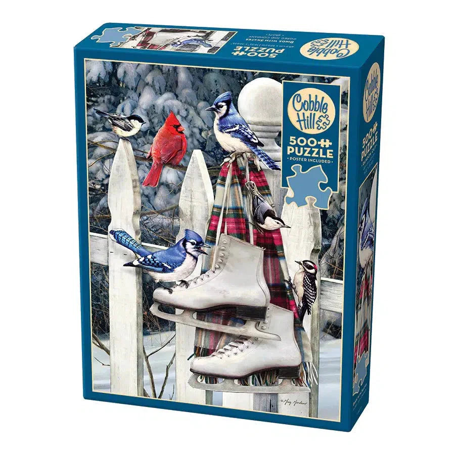 Birds with Skates – 500 Piece Puzzle