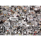 Black & White Animals - 1000 Piece Jigsaw Puzzle