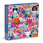 Blooming Cats - 500 Piece Jigsaw Puzzle