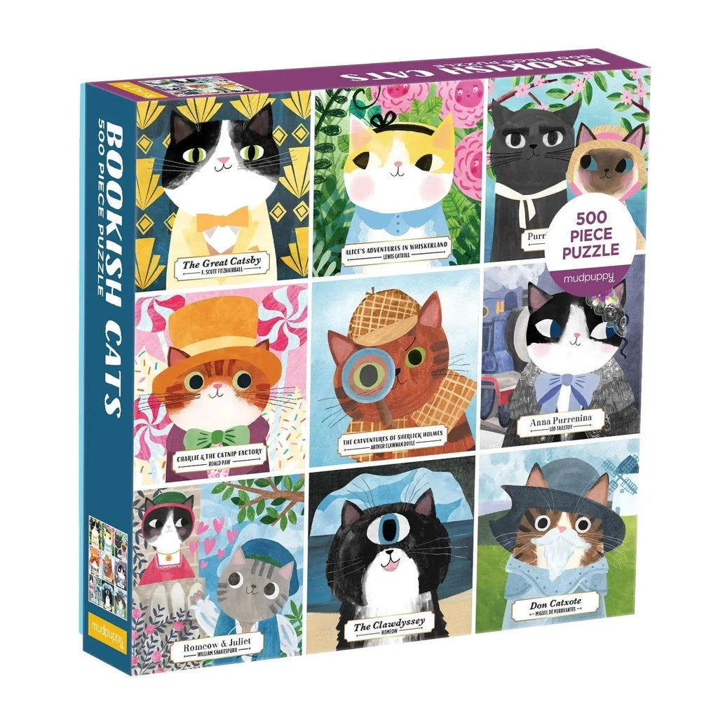 Bookish Cats – 500 Piece Jigsaw Puzzle
