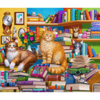 Bookshop Cats – 1000 Piece Jigsaw Puzzle