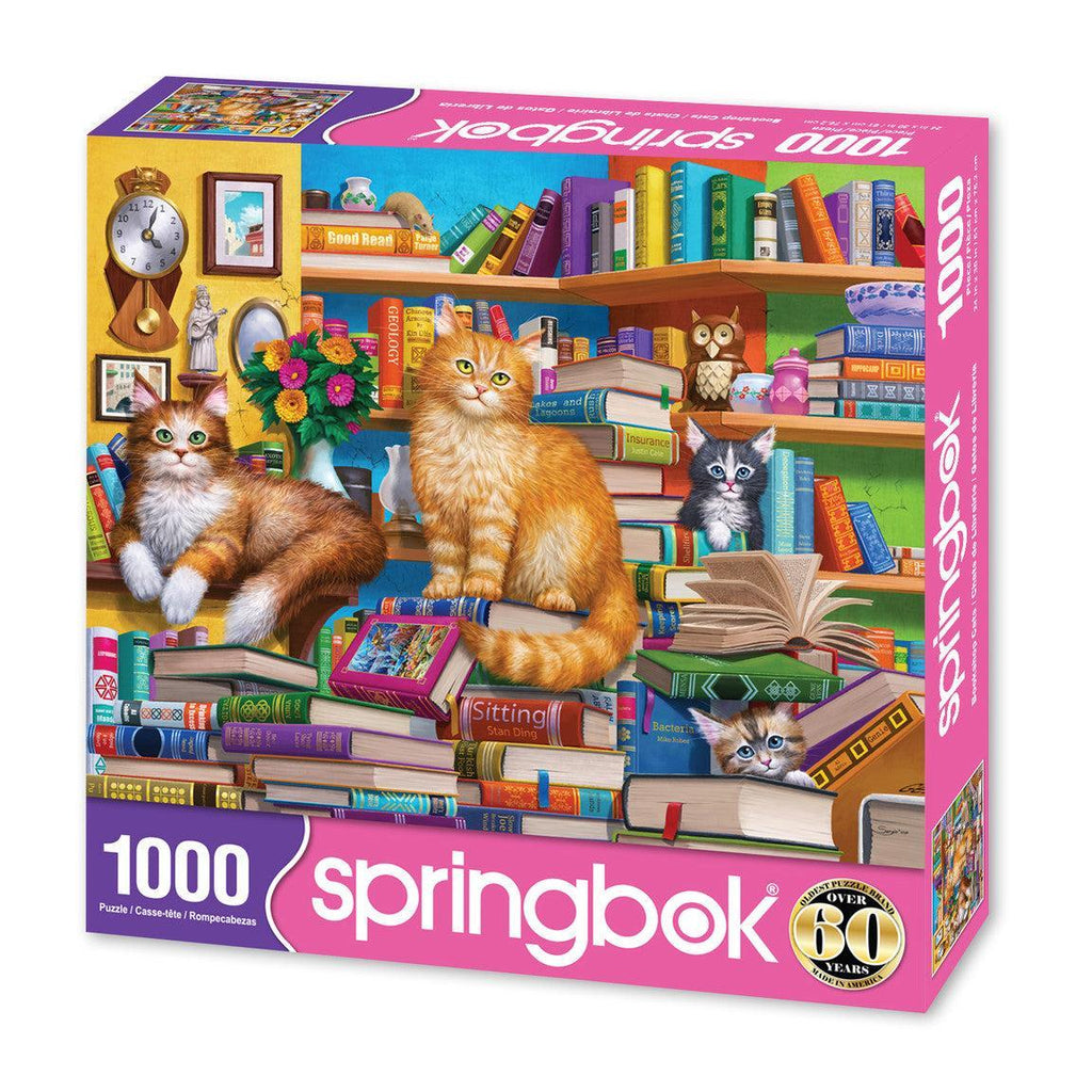 Bookshop Cats – 1000 Piece Jigsaw Puzzle