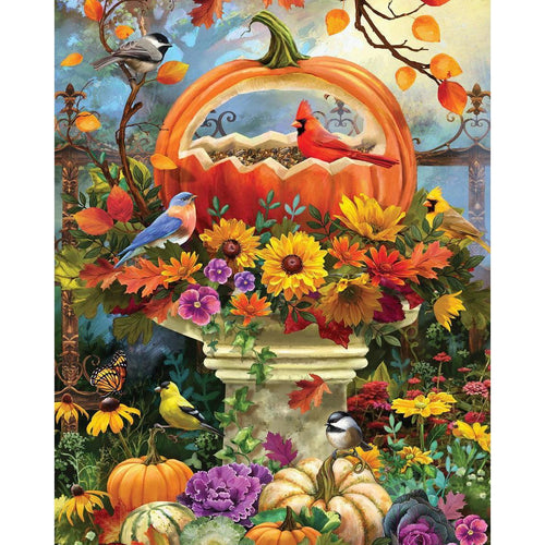 Bountiful Birdfeeder – 1000 Piece Jigsaw Puzzle