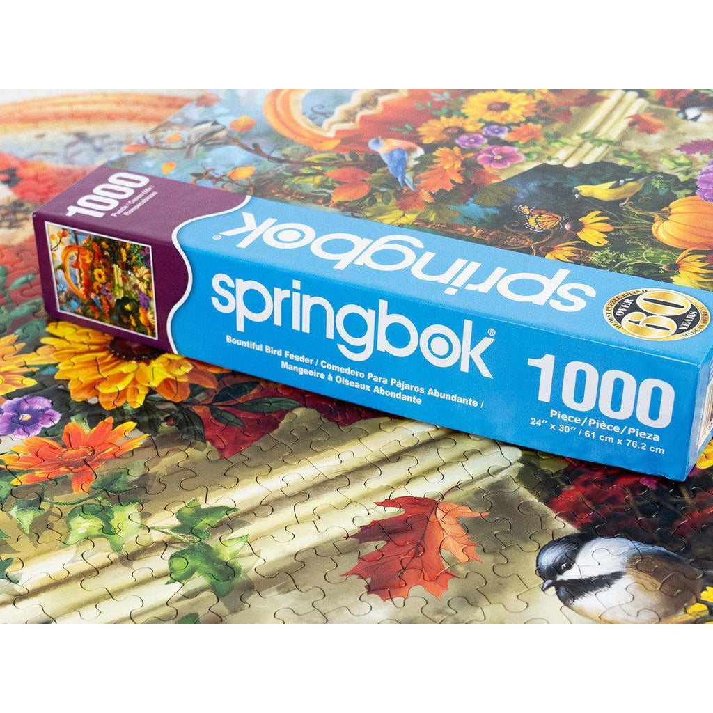 Bountiful Birdfeeder - 1000 Piece Jigsaw Puzzle
