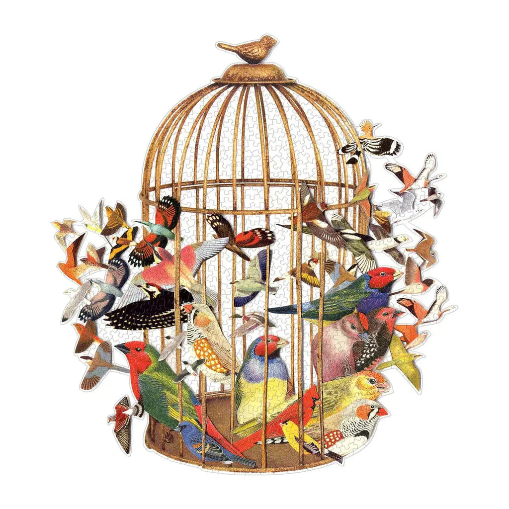Bouquet of Birds – 750 Piece Shaped Puzzle