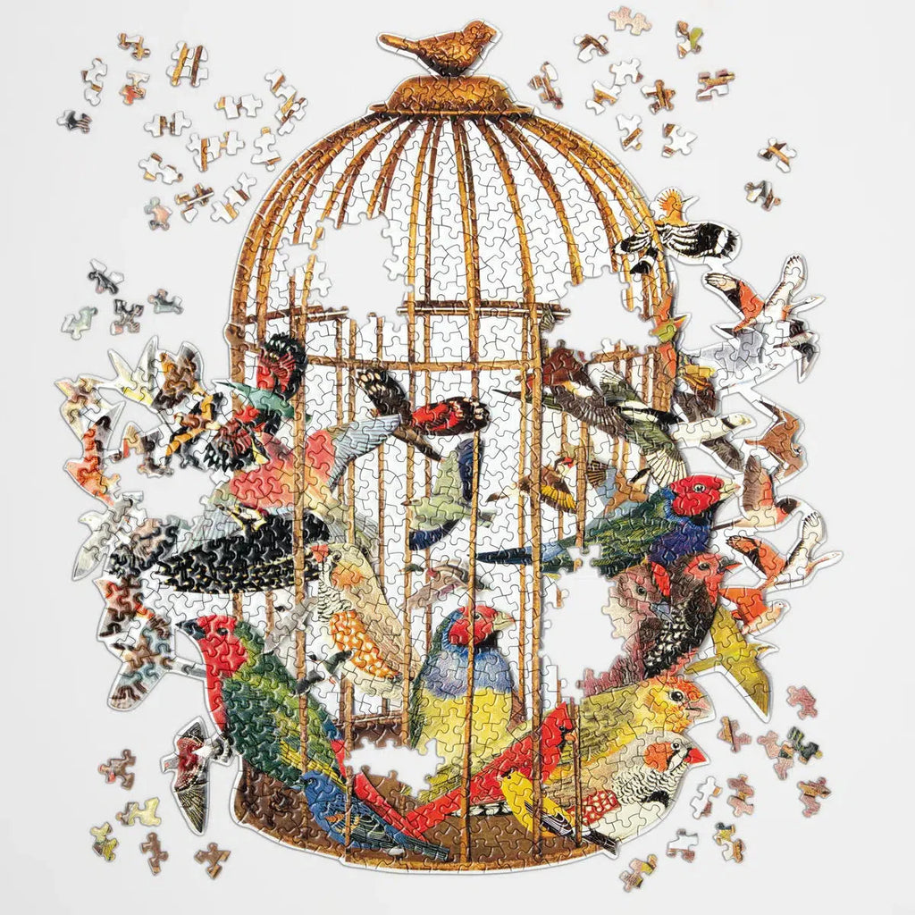 Bouquet of Birds – 750 Piece Shaped Puzzle