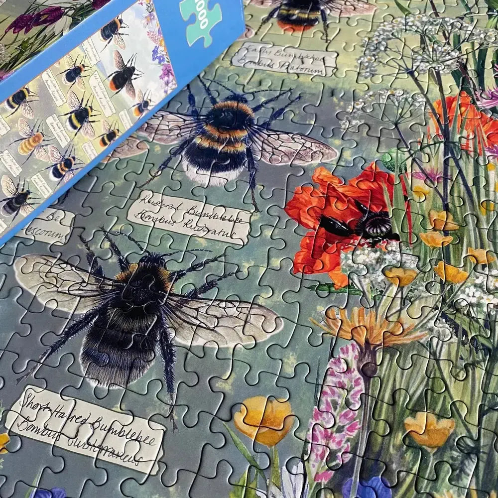 Brilliant Bees - 1000 Piece Jigsaw Puzzle