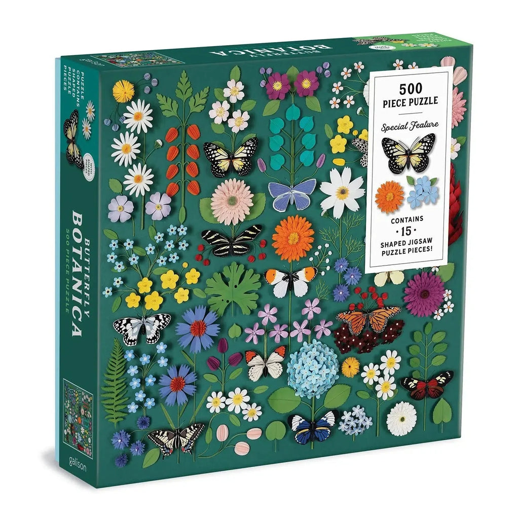 Butterfly Botanica – 500 Piece Jigsaw Puzzle