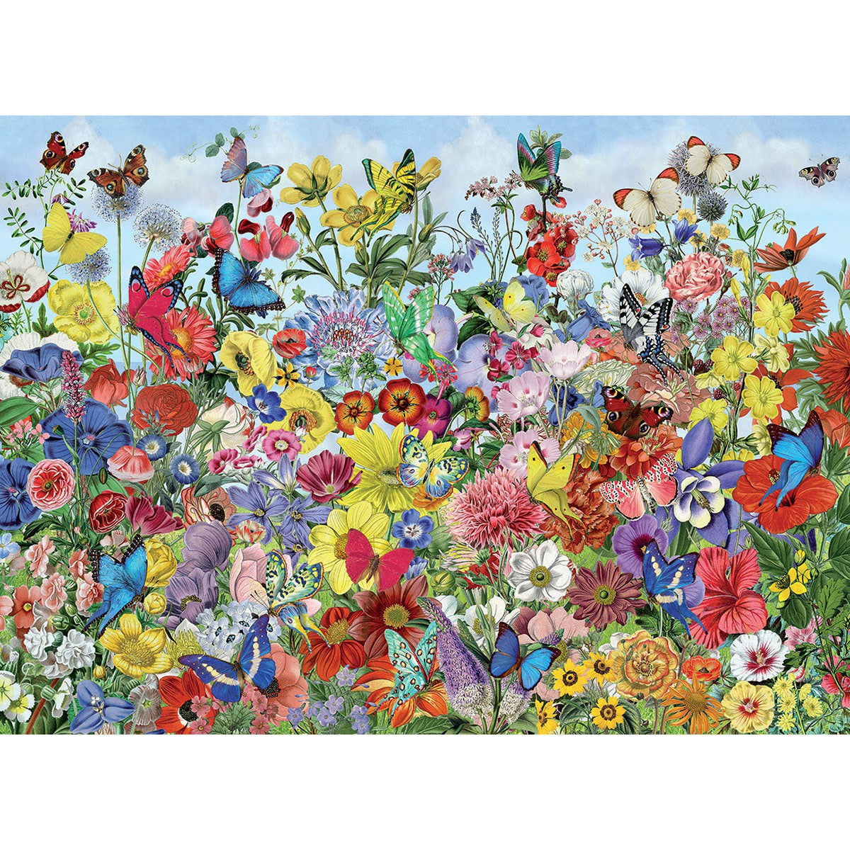 Butterfly Garden – 1000 Piece Jigsaw Puzzle