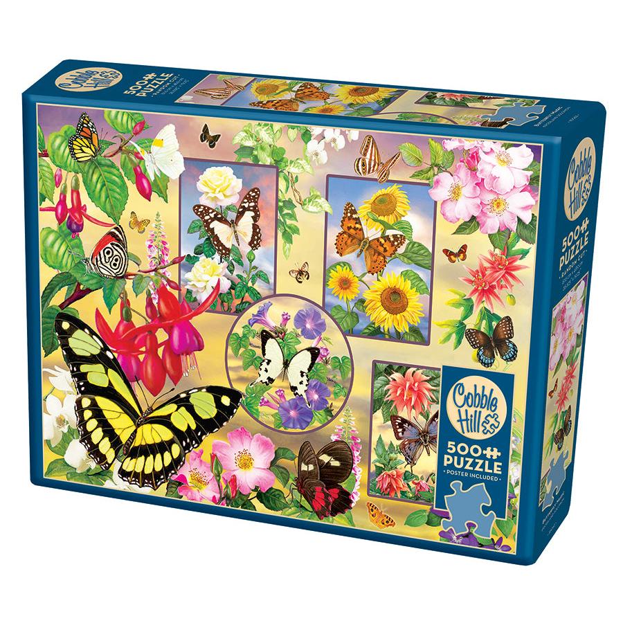 Butterfly Magic - 500 Piece Jigsaw Puzzle