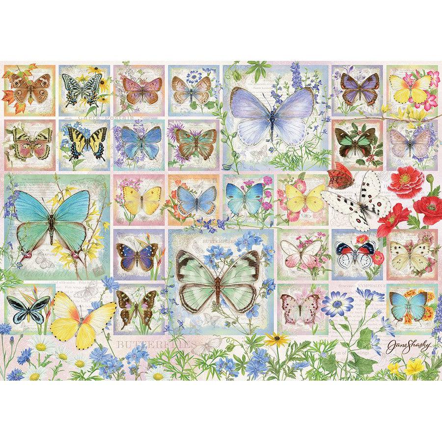 Butterfly Tiles – 500 Piece Jigsaw Puzzle