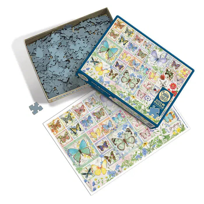Butterfly Tiles – 500 Piece Jigsaw Puzzle