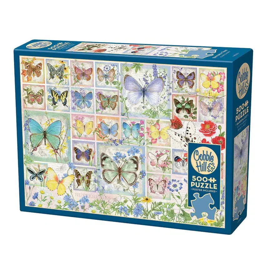 Butterfly Tiles – 500 Piece Jigsaw Puzzle