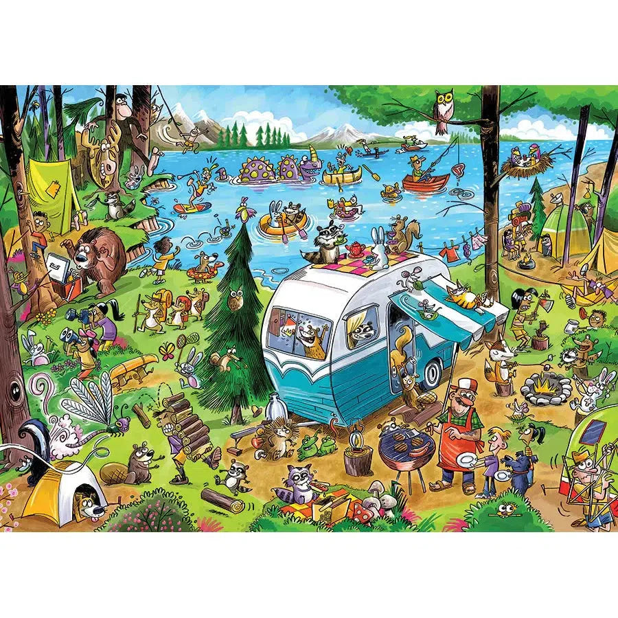 Call of the Wild Doodle Town - 1000 Piece Jigsaw Puzzle