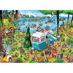 Call of the Wild Doodle Town - 1000 Piece Jigsaw Puzzle
