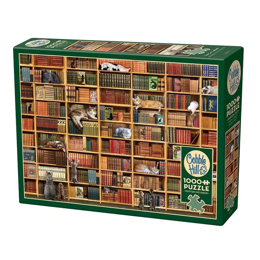 Cat Library – 1000 Piece Jigsaw Puzzle