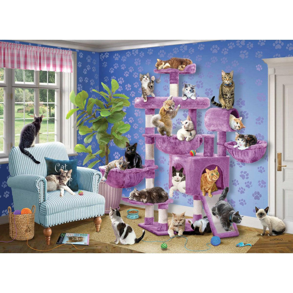 Cat Tree – 300 Piece Jigsaw Puzzle